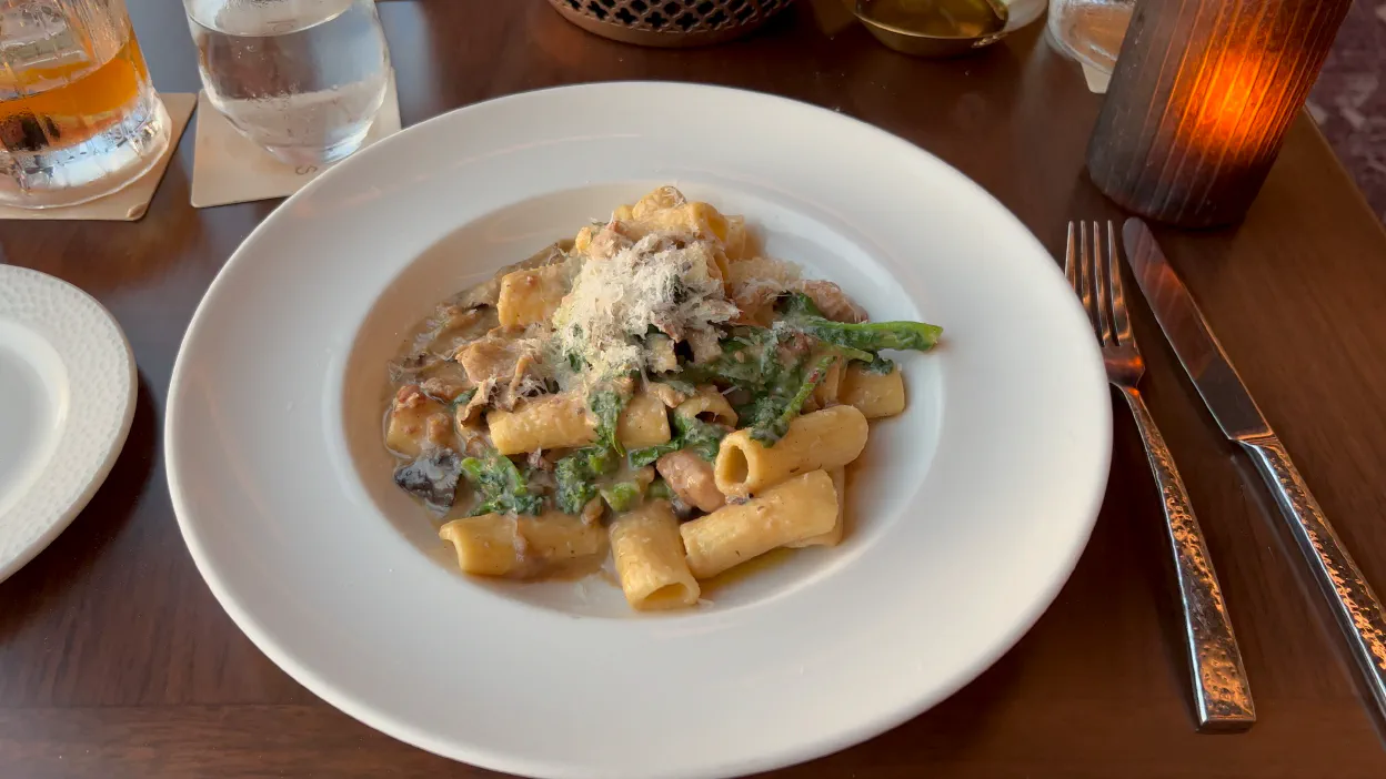 Rigatoni at Topolino’s Terrace